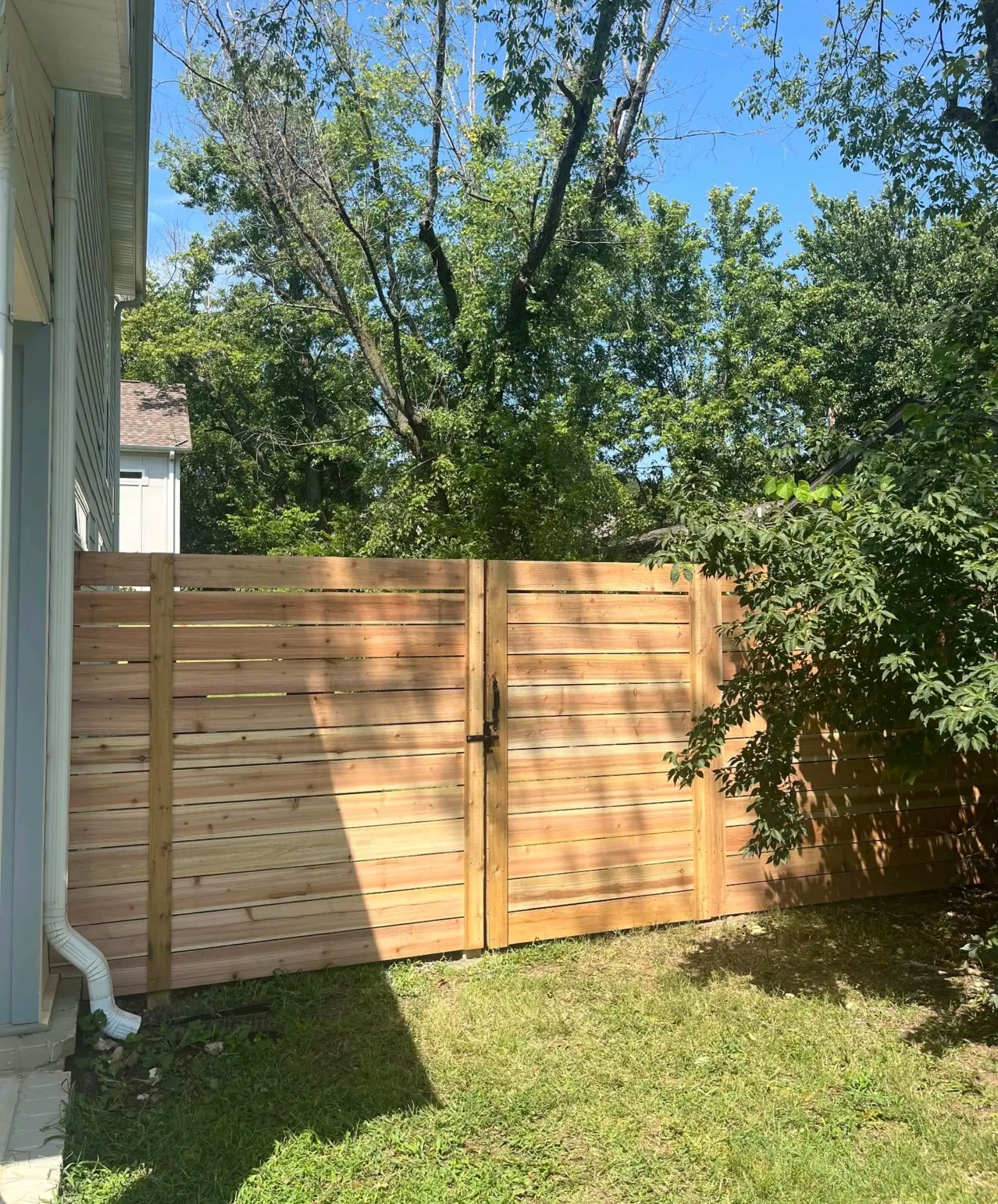 Horizontal Wood Fence